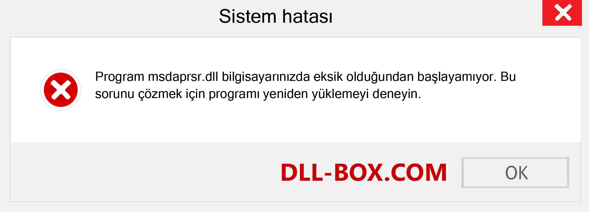 msdaprsr.dll dosyası eksik mi? Windows 7, 8, 10 için İndirin - Windows'ta msdaprsr dll Eksik Hatasını Düzeltin, fotoğraflar, resimler